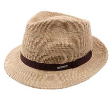 Stetson Alpena raffia crochet