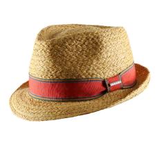 Stetson Salango trilby raffia